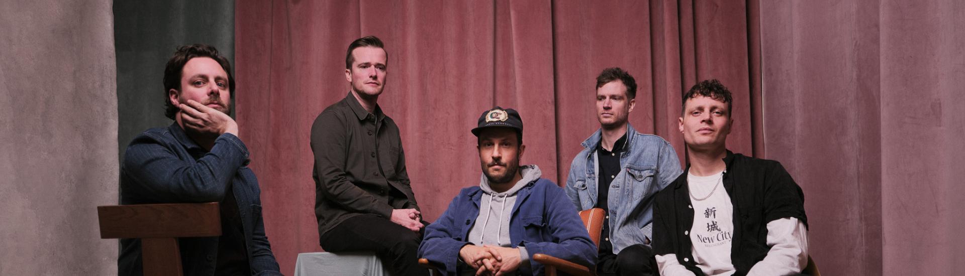 the maccabees band sat as a group